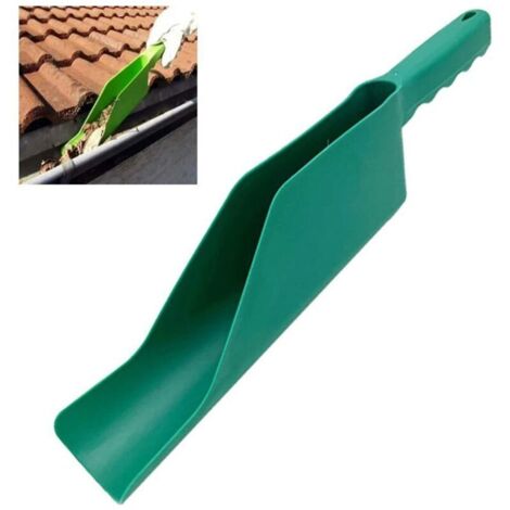 Dachrinnenschaufel - Gartenreinigungsschaufel, Dachrinnenreinigungswerkzeug, Dachrinnenreinigungsschaufel, Gartenlaubreinigungsschaufel