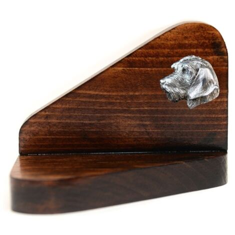 Dachshund II - candelabro de madera con perro, soporte para velas de té, recuerdo para perros de Art-Dog