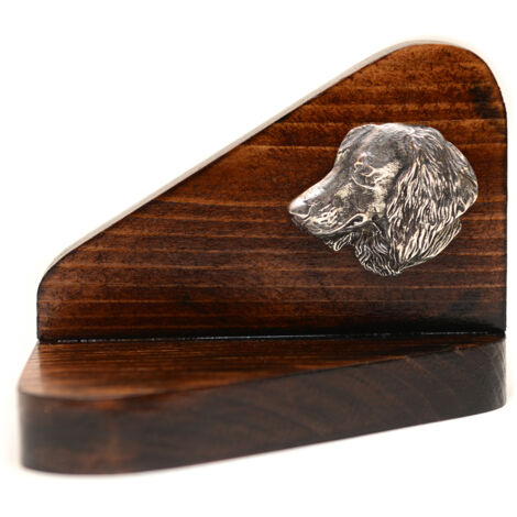 Dachshund IV - candelabro de madera con perro, soporte para velas de té, monumento conmemorativo para perros de Art-Dog