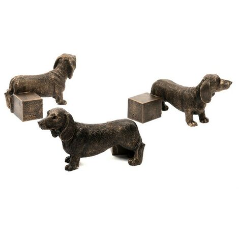 Dachshund Plant Pot Feet - Set of 3 - L7.5 x W10 x H5.3 cm