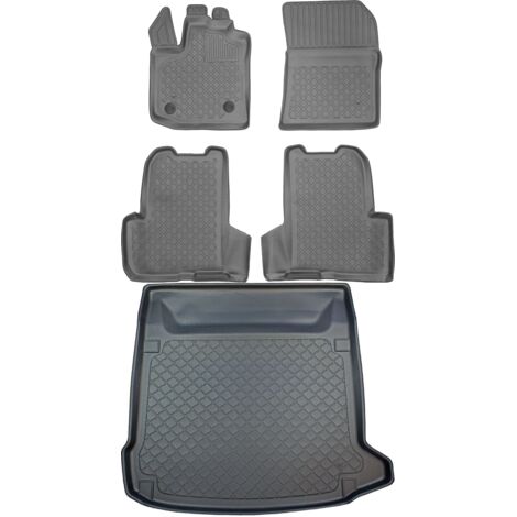 Dacia Lodgy Minivan desde 07.2012 SET - alfombrillas para coche + alfombrilla para maletero