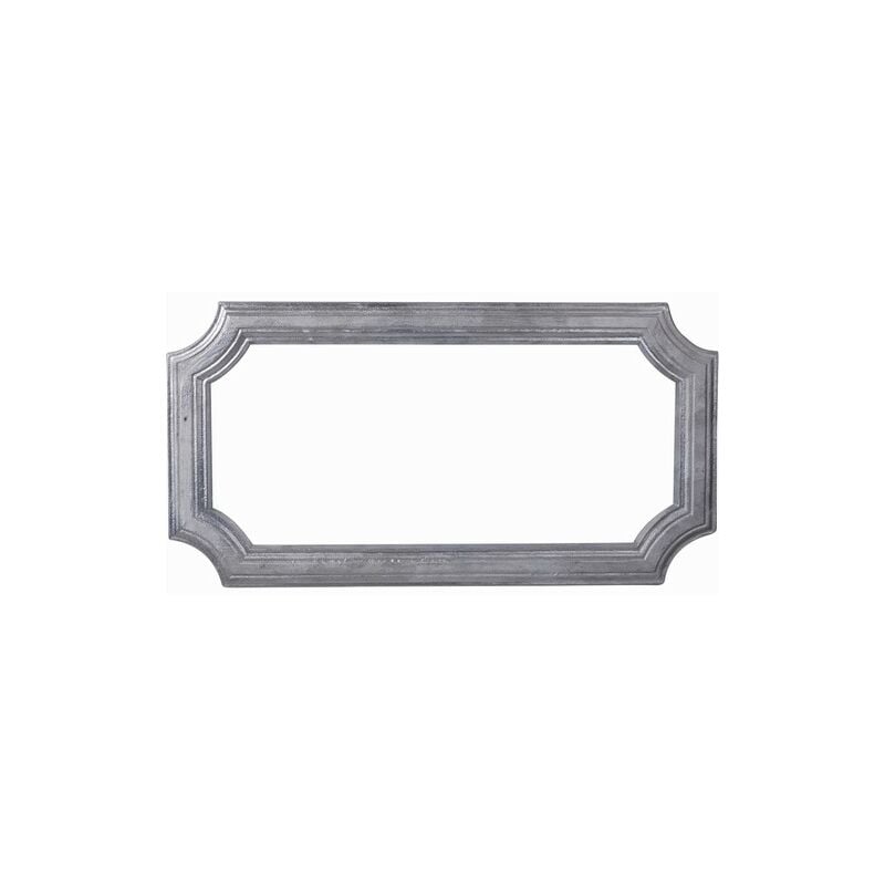 Cadre décoratif mouluré en aluminium - Longueur 570mm Hauteur 295mm avec plat de 45x10mm - À souder ou visser - DECO FER FORGE