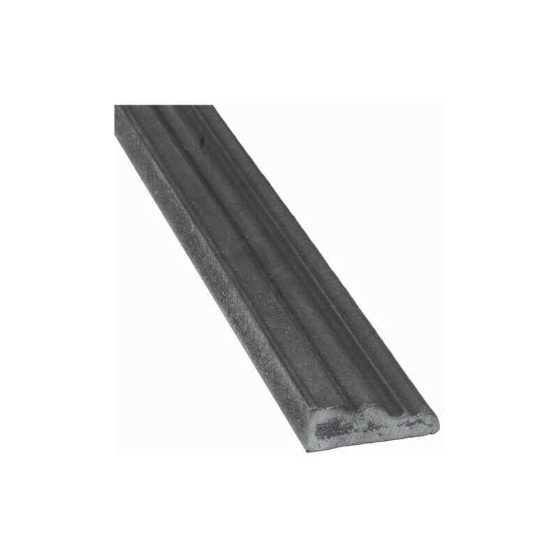 Décor de tôle avec moulure - Longueur 1250mm largeur 45mm épaisseur 16mm - Fonte à visser ou souder Deco Fer Forge