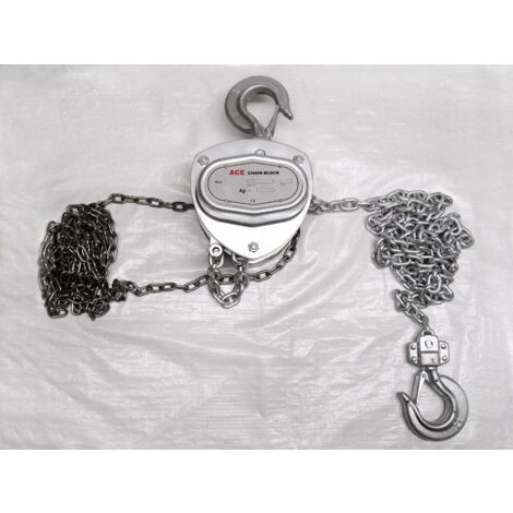 Dacromet Chain Hoist Block 1 Ton 3 Metre (1000KG 1T 3M Corrosion Resistant)