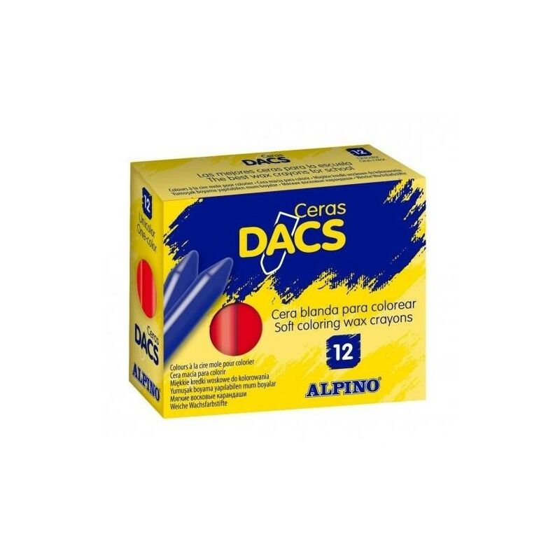 

Genérica - Dacs ceras dacs 55mm ocre estuche de 12