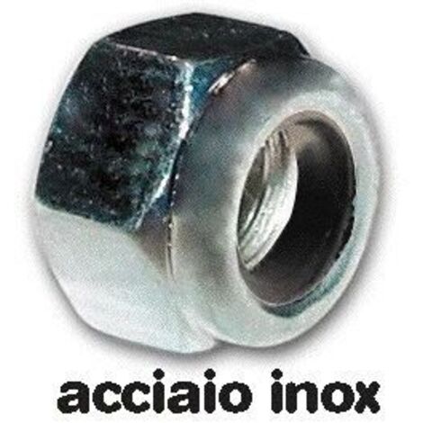 Dadi Autobloccanti in Acciaio Inox Din 985 Misura 6 mm conf. 500 pz