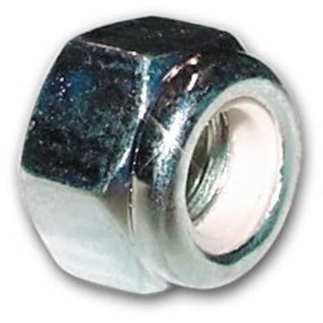 Dadi Autobloccanti in Acciaio Zincato 10 mm Classe 6 S confezione 100 pz