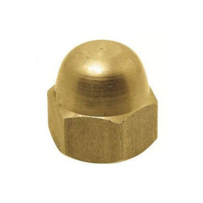 Dadi ciechi ottone lucido ma 8