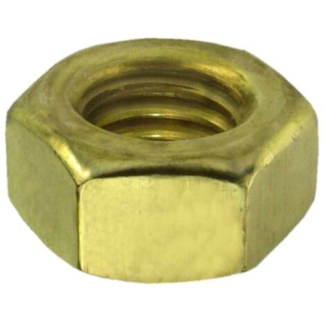 Dadi esagonali ottone mm 4 pezzi 20 - masidef