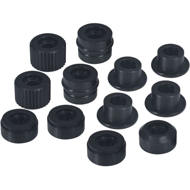 Dadi Flangiati per Bordatrice per Tubi 12 pz in Acciaio Vidaxl