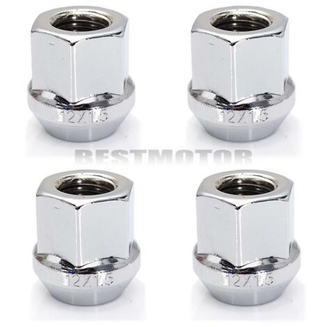 INSMA Dadi per cerchi in lega esagonali M12X1.5 19mm per sonda Ford Focus Fiesta KA Mondeo Kuga