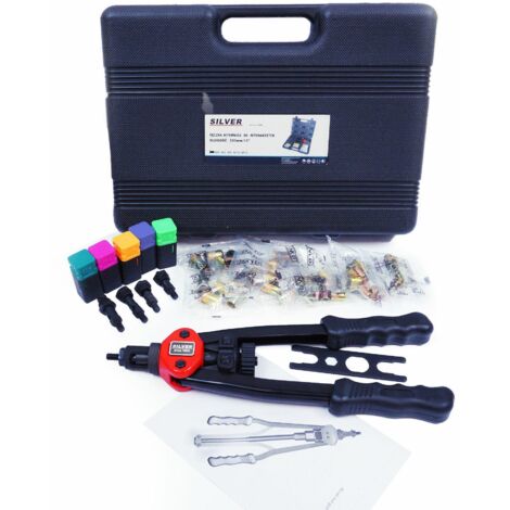 DADI PER RIVETTI M5-M12 ARGENTO