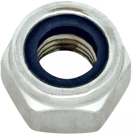DADO AUTOBLOCCANTE ZINCATO  DIAMETRO 8 MM