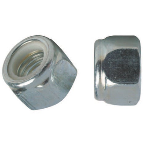 Dado autobloccante zincato - mm.10