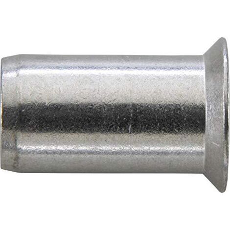 Dado Cieco N Acciaio Inox A2, Fresati 90 ° Testa. M 6X9X18,5 (A 250)