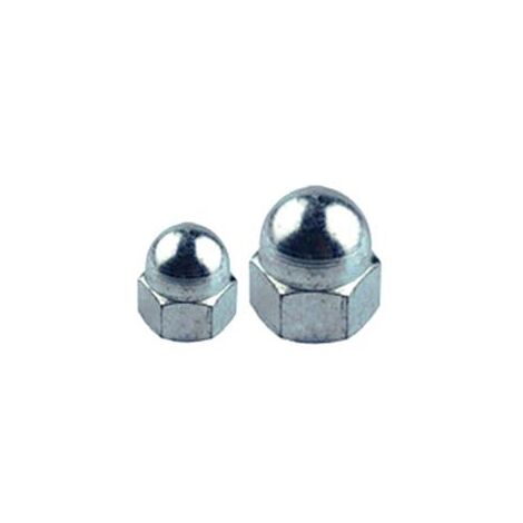 DADO CIECO ZINCATO IN BLISTER- - M 6 in blister pz.15 (A) - 5 blister AMBROVIT