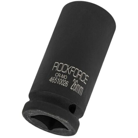 Dado de impacto profundo de 3/4" y 26 mm