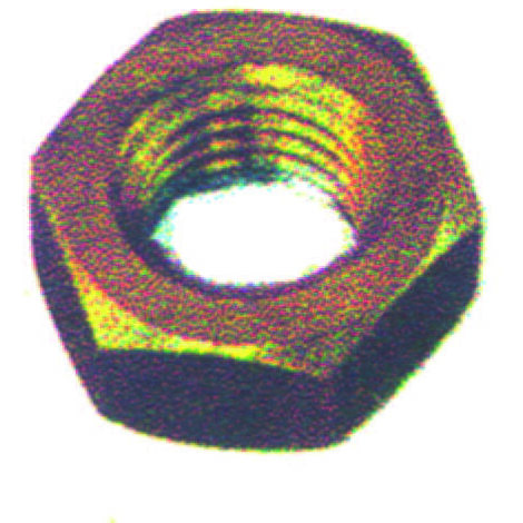 Dado esagonale medio in ottone - mm.5