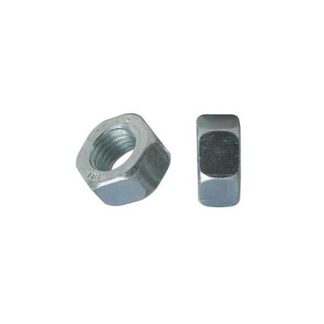 DADO ESAGONALE MEDIO ZINCATO IN BLISTER- - M 8 in blister pz.10 (A) - 5 blister AMBROVIT