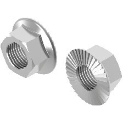 Dado flangiato dentato DIN 6923 A2 NKZM6E A2