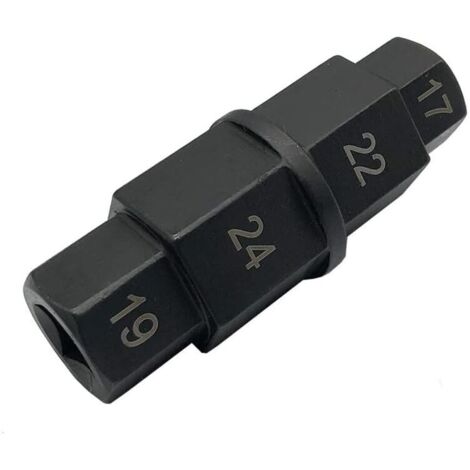 Dado hexagonal para eje de rueda delantera y trasera de motocicleta de 17/19/22/24 mm