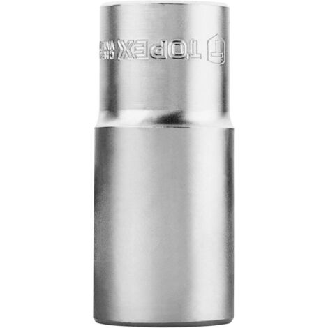 Dado hexagonal Topex de 1/2", 24 mm - Largo y duradero