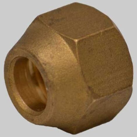 NO BRAND Dado in ottone per condizionamento 3/8" RINALDI E PETTINAROLI