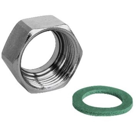 DADO IN OTTONE PER TUBI FLESSIBILI ACQUA Misura: 1/2