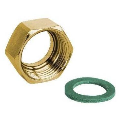 DADO IN OTTONE PER TUBI GAS 1/2