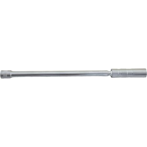 Dado para bujías de 14 mm, llave magnética para bujías de 3/8", dado magnético de doce puntas, llave universal para bujías (larga)