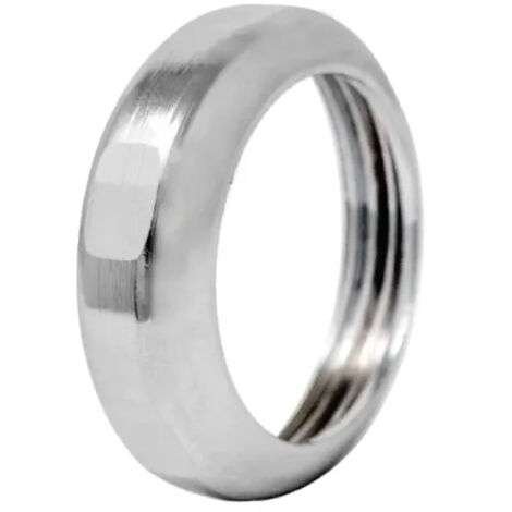 DADO PER CODOLO IN OTTONE CROMATO ø26X1   FRATELLI GIACOMINI SNC