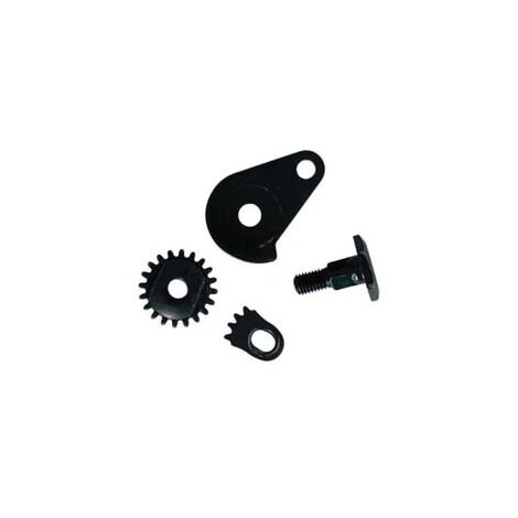 DADO+VITE+FERMO+AMMORTIZZATORE PER FORBICE PROFESSIONALE SPALLA ROSSA- - ricambio per forbice professionale 81003 - 81049 - 1 pezzi AUSONIA