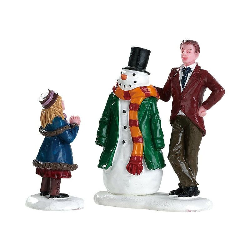 Lemax Dad's Snowman Set Of 2 Art.-nr. 82585