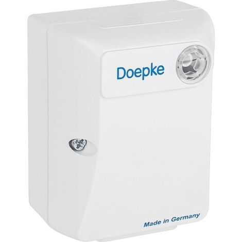 Dämmerungsschalter Dasy 016-230 V TC für zeit- und lichtabhängige Beleuchtungssteuerung, weiß - 70 x 90 x 53 mm