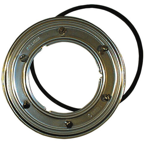 Dämmset mit Edelstahlring 196x114mm und Schrauben