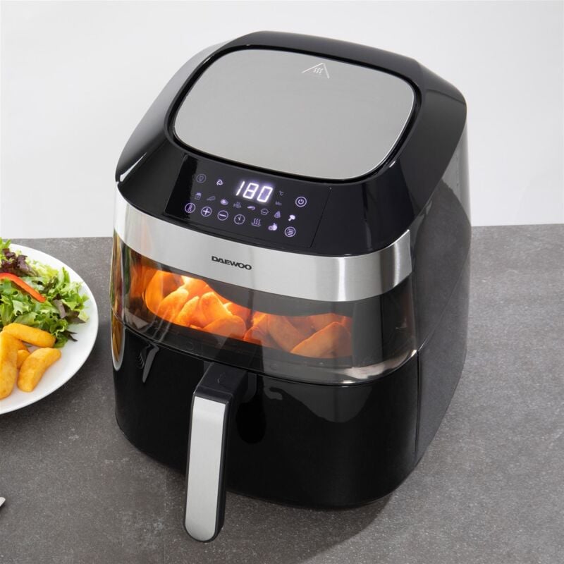 7 Litre Air Fryer With Window - Daewoo