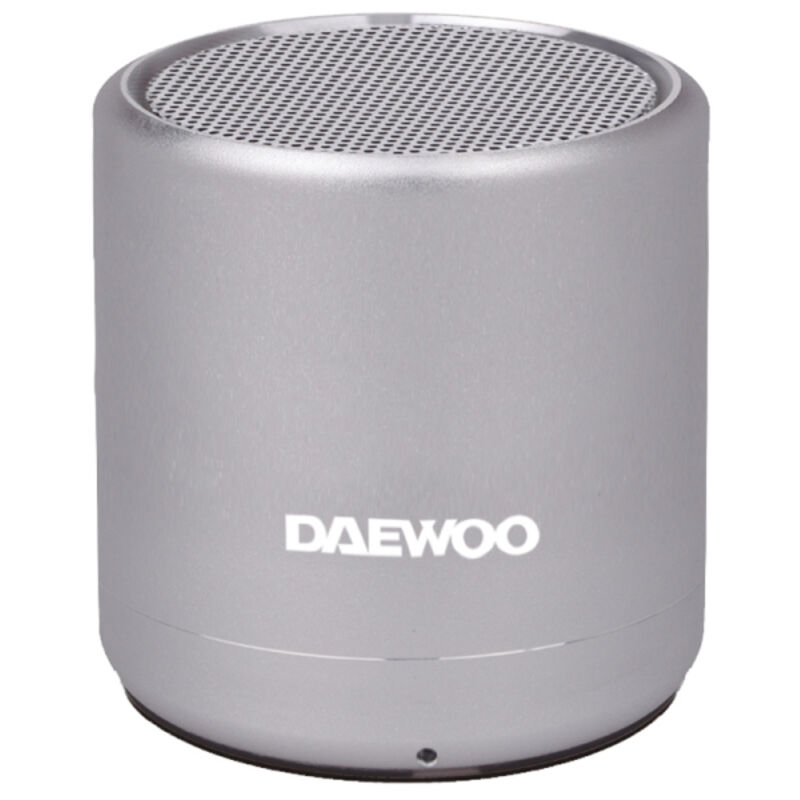 

Altavoz Bluetooth DBT-212 5W Plateado - Daewoo