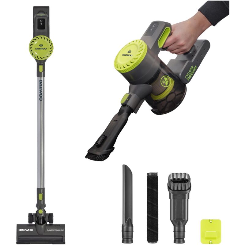 Cyclone Freedom 2 In 1 Cyclonic Stick Handheld Vac - Daewoo