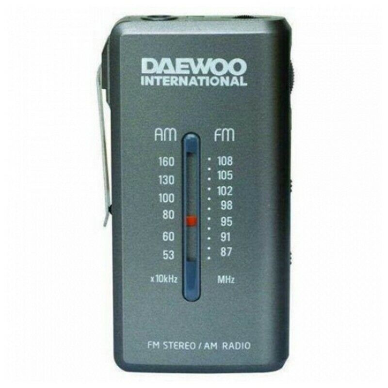 

Radio Transistor DRP-9 AM FM Negro - Daewoo