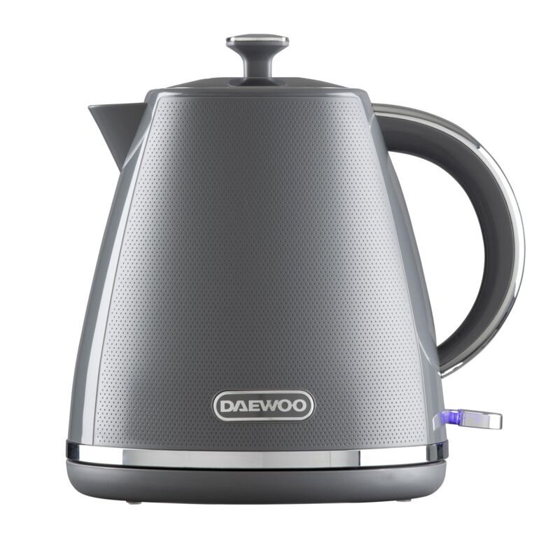 Daewoo - Stirling 1.7l 3kw Pyramid Kettle Grey