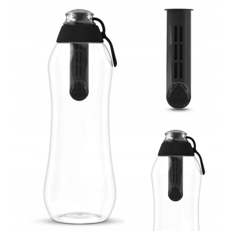 Gourde filtrante Dafi noire 0,5 l + filtre