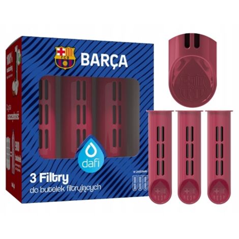 Dafi FC Barcelona Wasserfilter-Set 3-teilig
