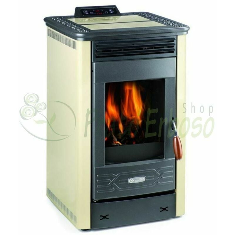 Image of Dafne 65 - Stufa a pellet da 5.5 Kw beige cod013