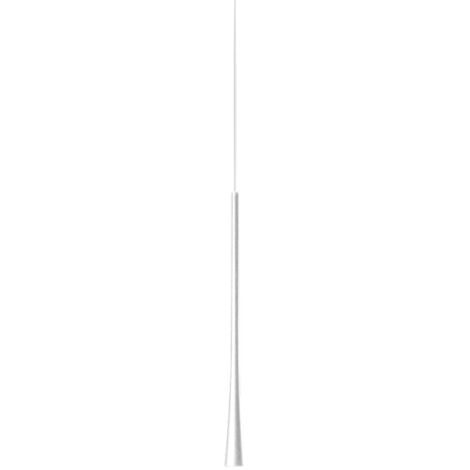 DAFNE SP/I - SOSPENSIONE BIANCA IN ALLUMINIO A LED 213LM 3000K 7W AD INCASSO