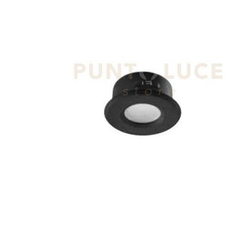 DAFT FARETTO DA INCASSO NERO IP44 D.8,4CM ATTACCO GU10