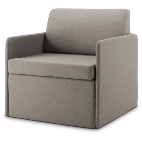 Dag Schlafsessel aus wasserfestem Stoff  T13 78 cm graubeige