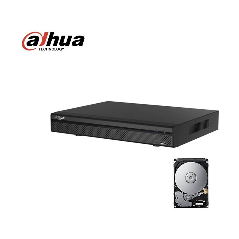 Dahua - 16 canaux 4K I3 8 mpx ibrid cloud ahd ip WizSense hd dvr 1 tb
