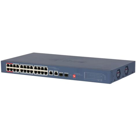 Dahua 26-Port Cloud Managed Desktop Switch with 24-Port PoE CS4226-24ET-240