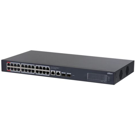 Dahua 28-Port Cloud Managed Desktop Gigabit Switch 24 Porte PoE CS4228-24GT-240