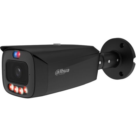 Dahua 8Mp Smart Dual Light Deterrenza Attiva WizSense Ip PoE Black IPC-HFW3849T1-AS-PV-PRO